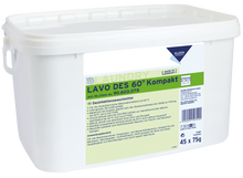 Lade das Bild in den Galerie-Viewer, LAVO DES 60 KOMPAKT - Desinfektionswaschmittel -45 x 75g Sachets - RKI gelistet
